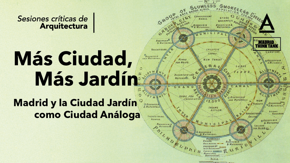 Sesiones Críticas de Arquitectura. Más Ciudad, Más Jardín. 